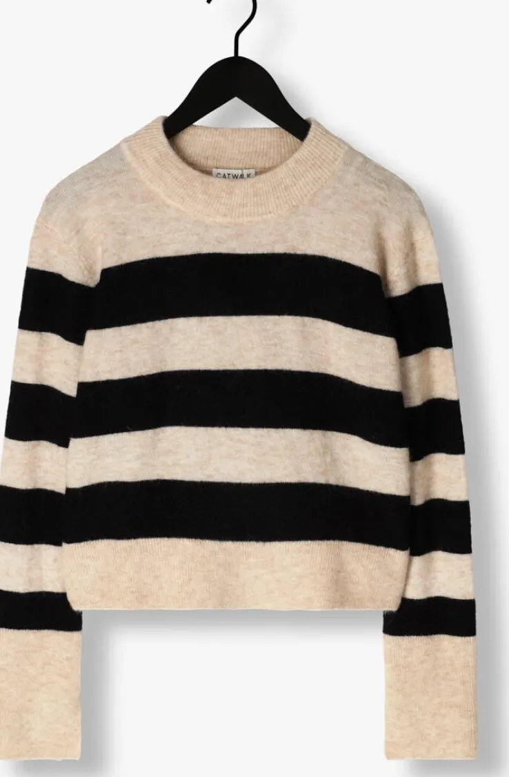 zwarte catwalk junkie trui kn zenza