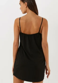 zwarte cc heart mini jurk lace slipdress