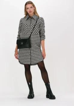 zwarte cc heart mini jurk lace slipdress