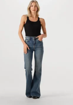 zwarte cc heart top silk camisole