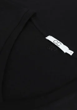 zwarte cc heart t-shirt basic v-neck tshirt