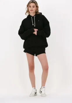 zwarte champion trui hooded sweatshirt dms plain