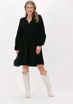 zwarte circle of trust mini jurk riviera dress