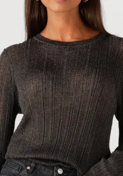 zwarte circle of trust t-shirt freya top