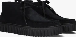 zwarte clarks originals veterschoenen torhill hi heren