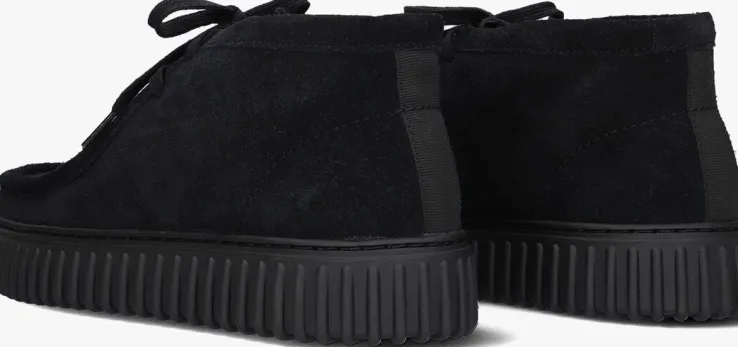 zwarte clarks originals veterschoenen torhill hi heren