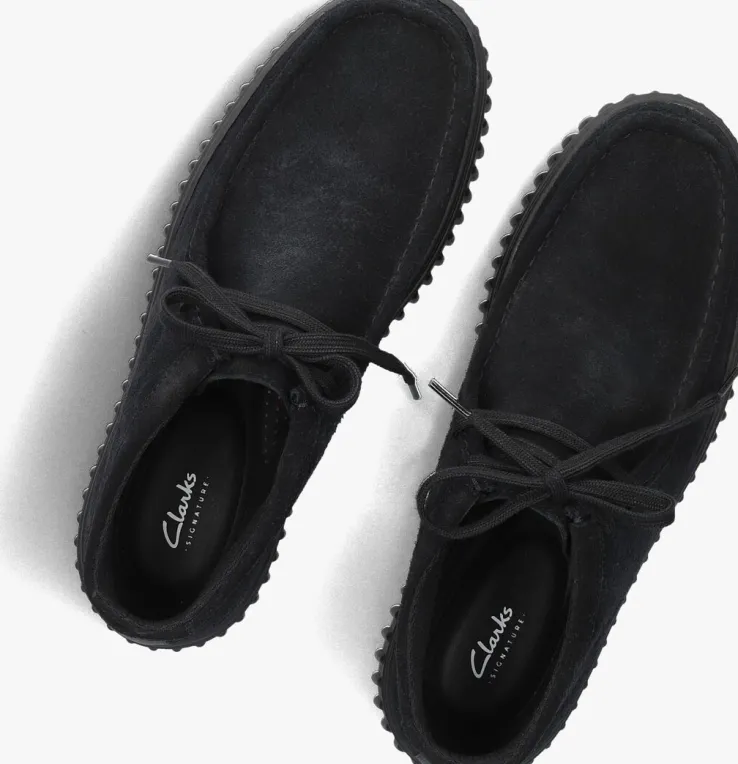 zwarte clarks originals veterschoenen torhill hi heren