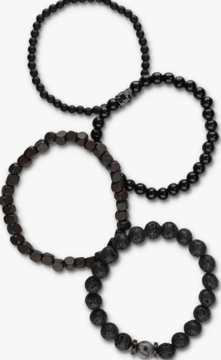 zwarte clay armbanden bracelet 4