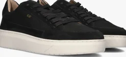 zwarte clay lage sneakers lpenzo