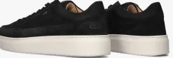 zwarte clay lage sneakers lpenzo
