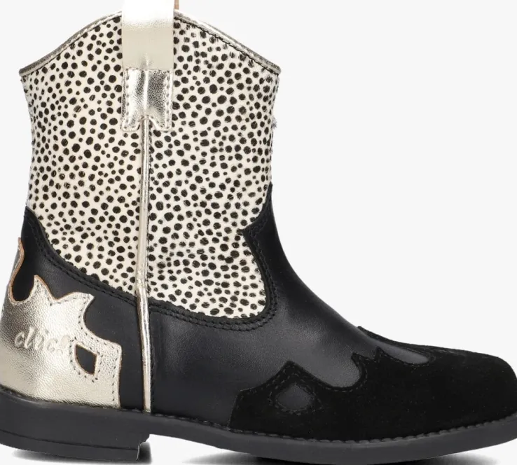 zwarte clic! cowboylaarzen 20716