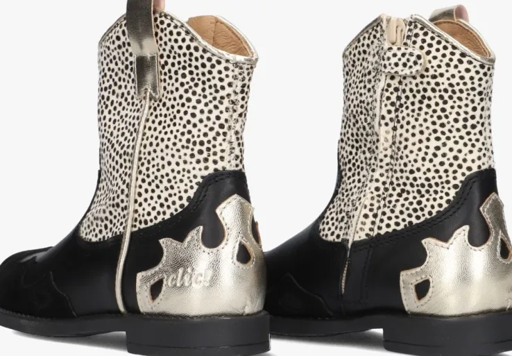 zwarte clic! cowboylaarzen 20716