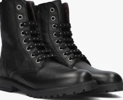 zwarte clic! veterboots 9584