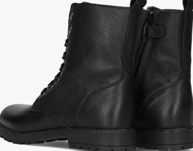 zwarte clic! veterboots 9584