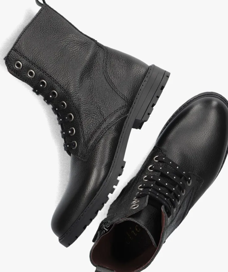zwarte clic! veterboots 9584