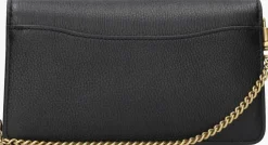 zwarte coach clutch tabby chain clutch