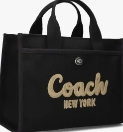 zwarte coach handtas cargo tote