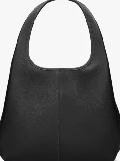 zwarte coach schoudertas lana