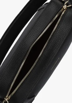 zwarte coccinelle schoudertas maleta