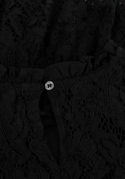 zwarte co'couture blouses winter lace blouse