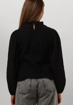 zwarte co'couture blouses kera smock blouse