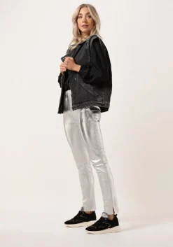 zwarte co'couture blouses callum frill shoulder shirt