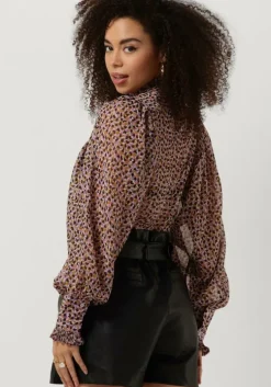 zwarte co'couture blouses nadia pleat blouse