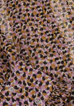 zwarte co'couture blouses nadia pleat blouse