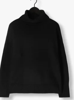 zwarte co'couture coltrui maja roll neck