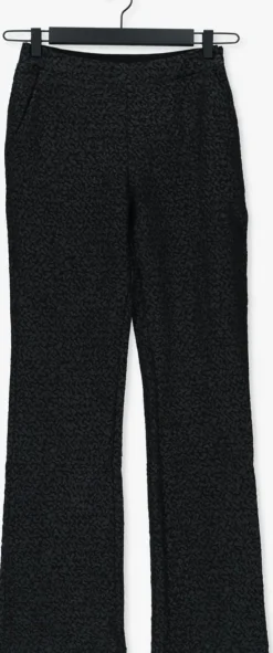 zwarte co'couture flared broek yoyo pants