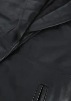 zwarte co'couture gilet harvie leather vest