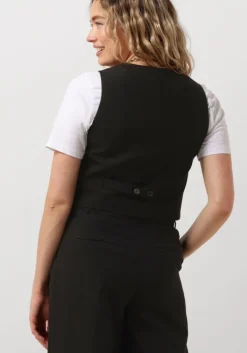 zwarte co'couture gilet vola tailor vest