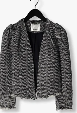 zwarte co'couture jack alvie boucle jacket