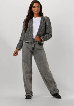 zwarte co'couture jack alvie boucle jacket