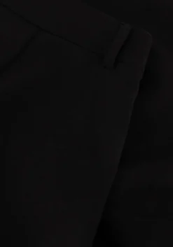 zwarte co'couture korte broek vola cropped pleat short