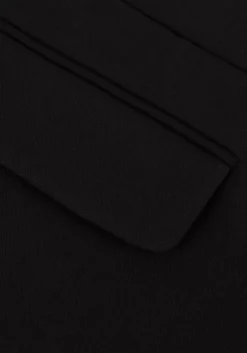 zwarte co'couture korte broek vola wrap skort