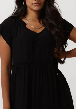 zwarte co'couture maxi jurk new sunrise dress