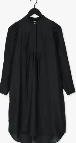 zwarte co'couture midi jurk callum volume dress