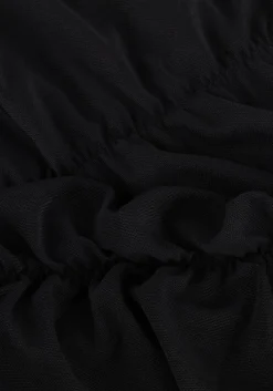 zwarte co'couture midi jurk regan cc rust mesh dress