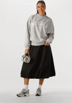 zwarte co'couture midirok poppycc balloon skirt