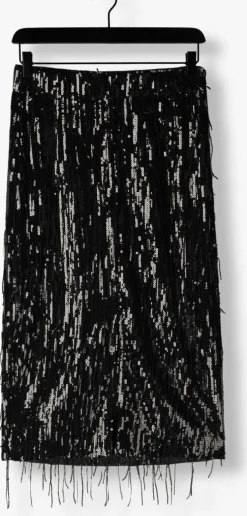 zwarte co'couture midirok maddox cc pencil skirt