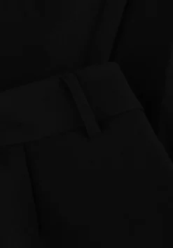 zwarte co'couture pantalon vola long wide pant