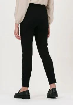 zwarte co'couture pantalon ulrica zip pant