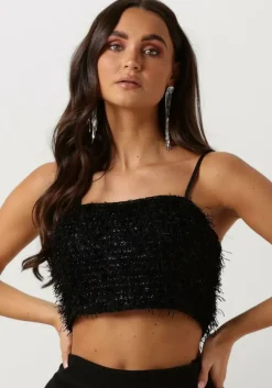 zwarte co'couture top gonzocc crop top