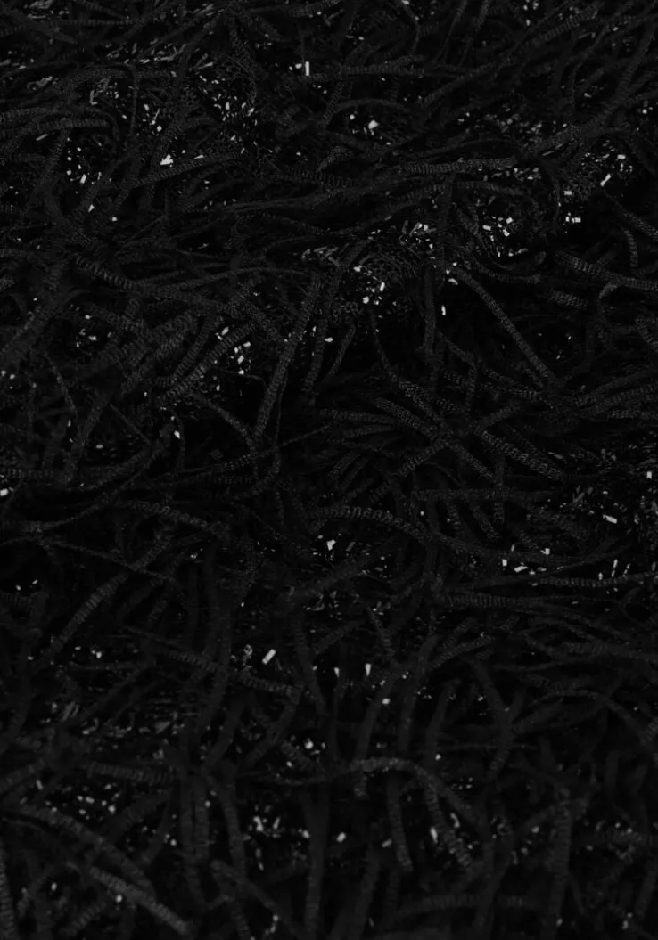 zwarte co'couture top gonzocc crop top