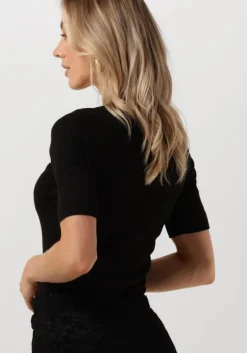 zwarte co'couture top granny logo tee