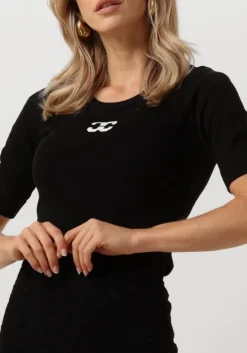 zwarte co'couture top granny logo tee