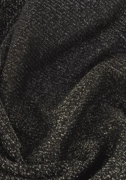 zwarte co'couture top sahara glitter tank top