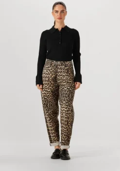 zwarte co'couture trui bonny polo long sleeve