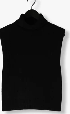 zwarte co'couture trui maja knit vest